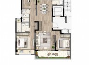 琴上景园125m²户型