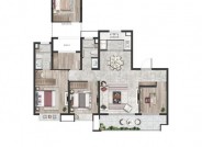 云璟花园125m²户型